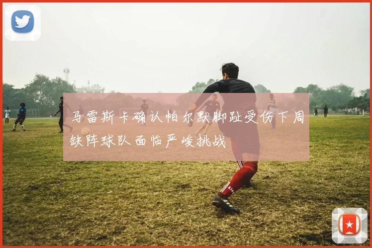 马雷斯卡确认帕尔默脚趾受伤下周缺阵球队面临严峻挑战